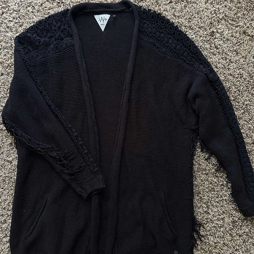 IKKS Black Knit Sweater